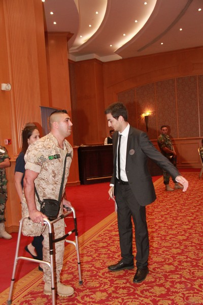 Lunch for the Casualties of Lebanese Army 